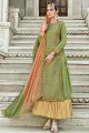 Pista  Eid Anarkali Suit with Embroidered Georgette