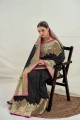 Banarasi silk Banarasi Saree in Black with Weaving