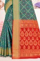 Rama  Saree in Weaving Patola silk