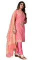 Pink Salwar Kameez in Weaving Banarsi jacquard