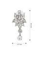 Australian Diamond Silver Necklace Set