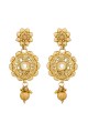 Beads & Kundan Golden Pendant Set