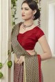 Magnificent Multi Art Silk Saree