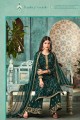 Pine green Georgette Palazzo Suits