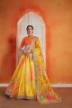 Beautiful Yellow Art silk Lehenga Choli