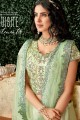 Splendid Pastel green Art silk Lehenga Choli