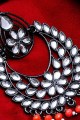 Silver Stones pearls Earrings
