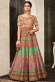 Ravishing Multicolor Silk Lehenga Choli