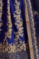 Glorious Royal blue Art silk Lehenga Choli