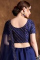 Adorable Royal blue Art silk Lehenga Choli