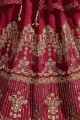 Trendy Dark pink Art silk Lehenga Choli