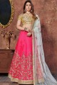 Voguish Rani pink Art silk Lehenga Choli