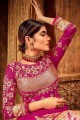 Rani pink Georgette Anarkali Suits