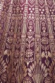 Alluring Purple Art silk Lehenga Choli