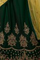 Beautiful Dark green Silk Lehenga Choli