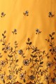 Mustard yellow Cotton Sharara Suits