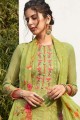 Light green Georgette Palazzo Suits