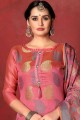 Pink Silk Salwar Kameez