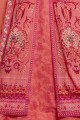 Old rose pink Georgette Anarkali Suits