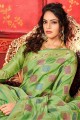 Magnificent Silk Saree in Green