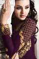 Contemporary Wine Georgette Palazzo Suits