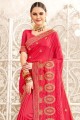 Beautiful Pink Silk saree