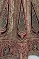 Beige Bridal Lehenga Choli with Embroidered Velvet
