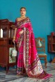 Zari Saree in Pink Silk