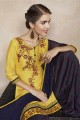 Lovely yellow Cotton Patiala Suit