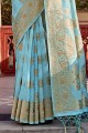Saree in Weaving Linen