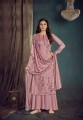 Old rose Cotton Sharara Suit