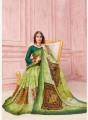 Attractive Green Art silk saree