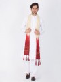 Ethinc White Cotton Ethnic Wear Kurta Readymade Kurta Payjama