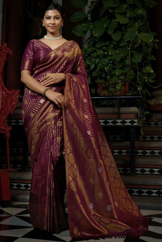 South Indian Bride New Saree Collection For Marriage Wedding