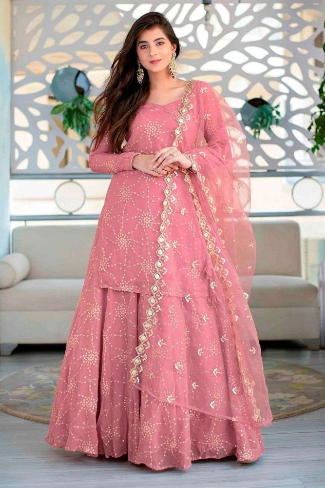 Suit lehenga hot sale