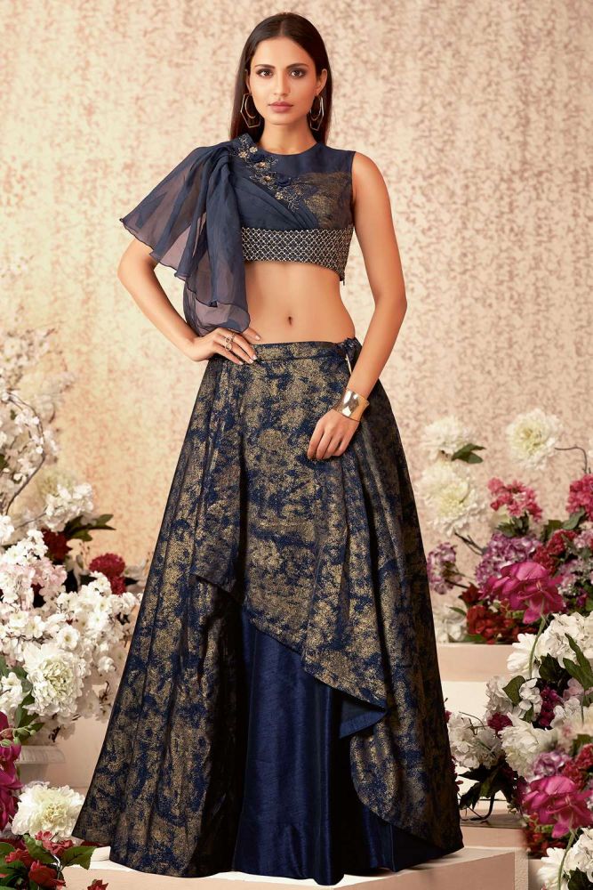 Taffeta choli 2025