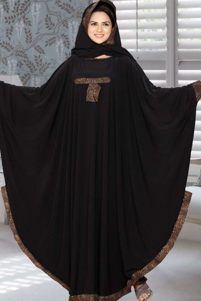 Kaftan abaya black best sale