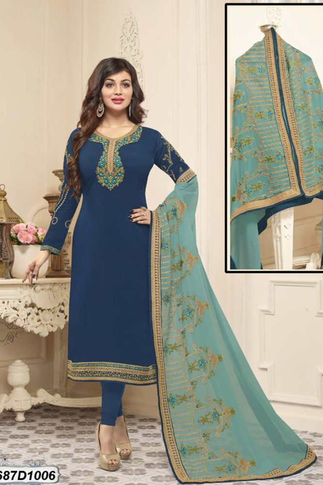 Peacock design churidar deals