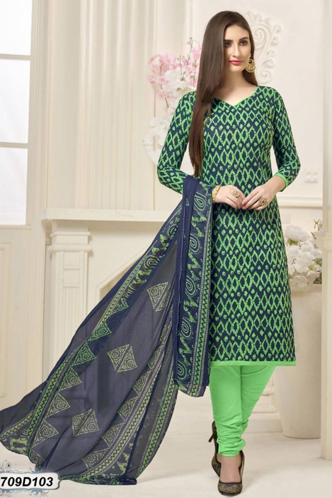 Long churidar cotton discount
