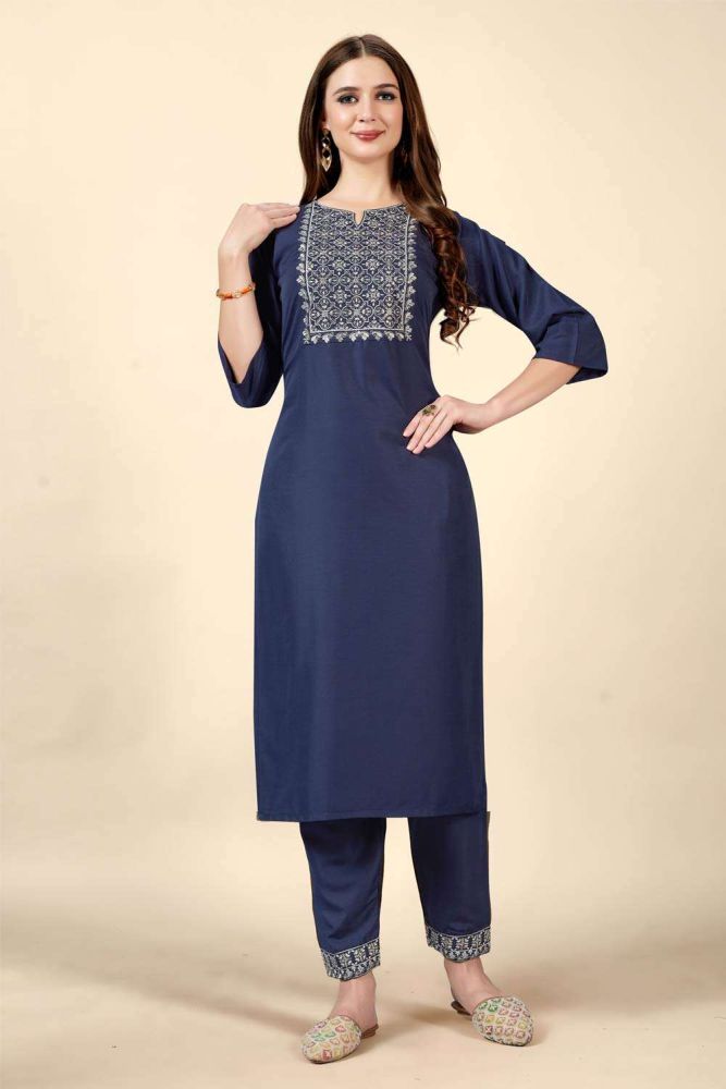 Blue and blue brand kurtis new arrivals