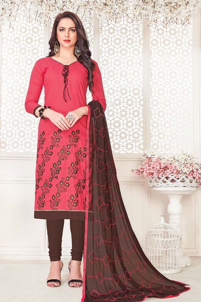 Rose churidar discount