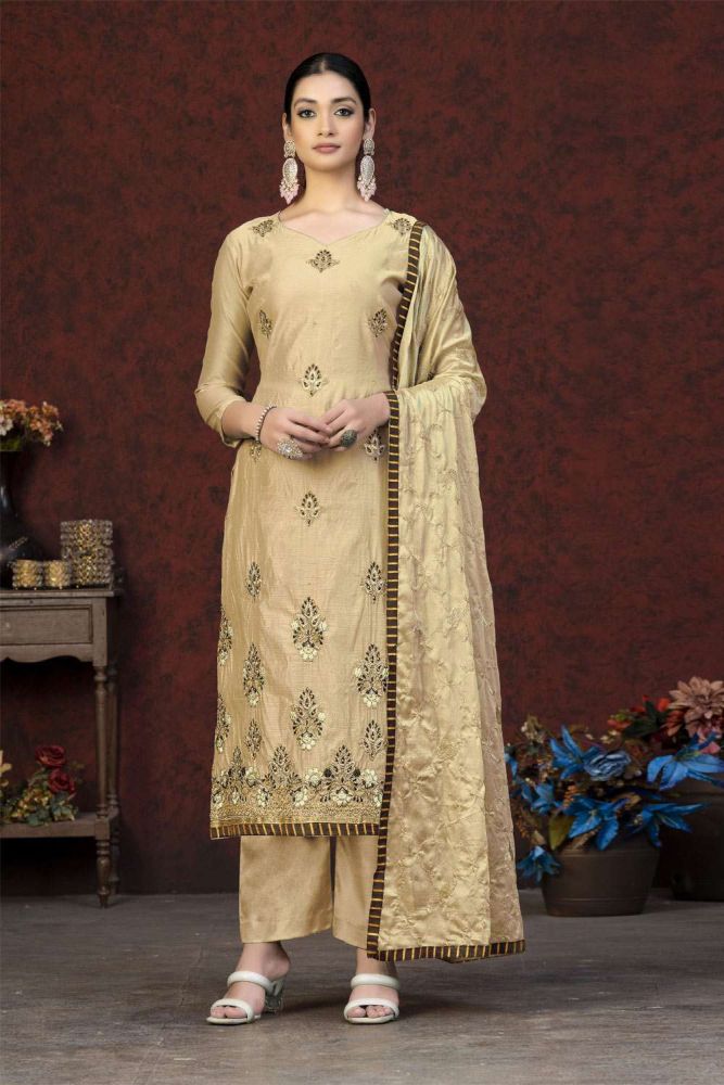 Golden salwar kameez online shop