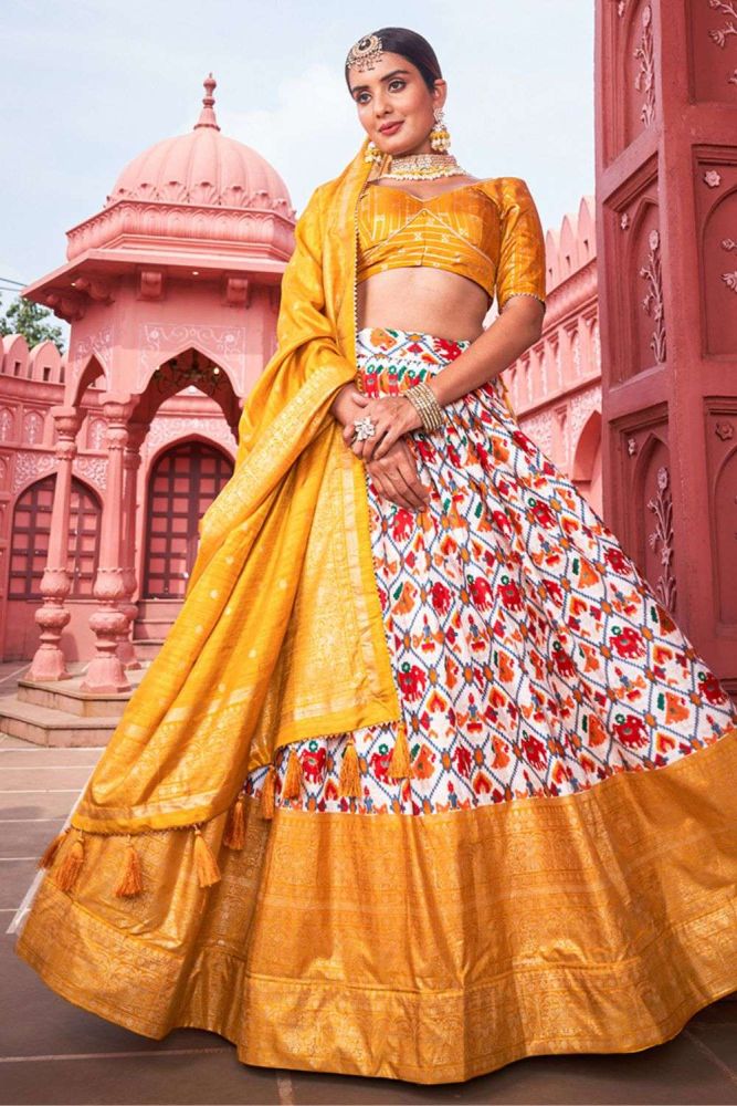 Multicolor lehenga choli cheap