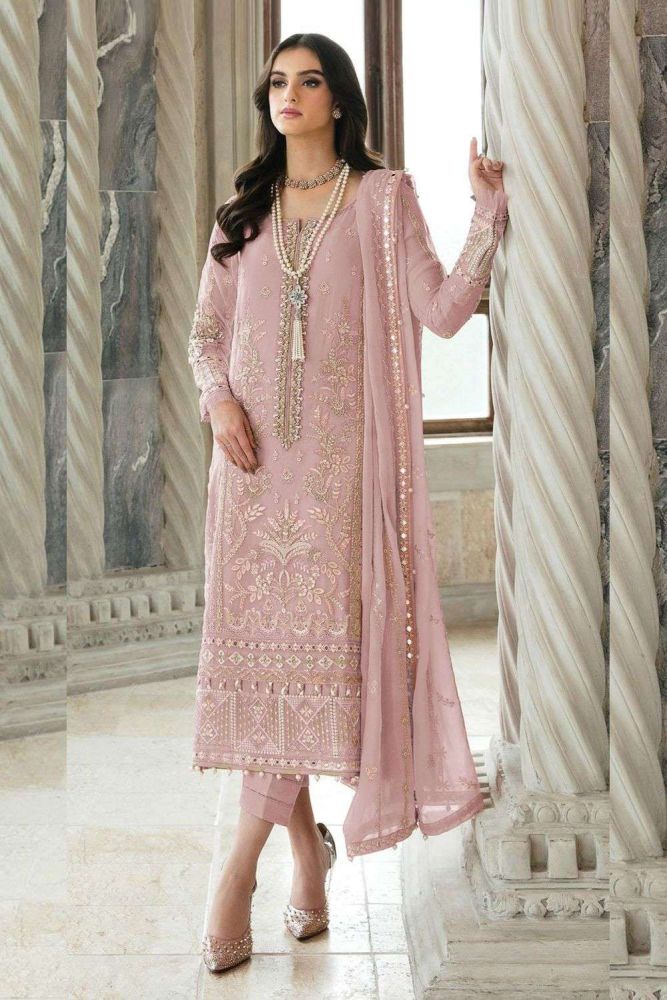 Pink dress salwar kameez cheap